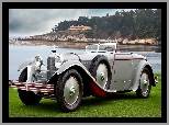 Mercedes, Samochód, Jezioro, 1928, Zabytkowy, Benz