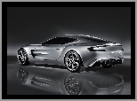Ciemne, Odbicie, Aston Martin One-77, Lampy