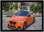 F10, Pomarańczowy, BMW M5 by Carbonfiber Dynamics