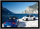 Porsche Carrera GT, Niebieski, Biały