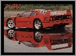 Reklama, Konstrukcja, Ferrari F 40