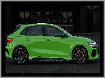 Audi RS 3 Sportback, Zielone