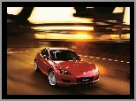 RX 8, Czerwona, Mazda