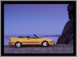 Saab 9-3, żółte Cabrio