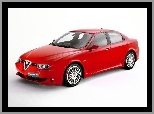 Sedan, Czerwone, Alfa Romeo 166