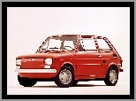 ST Bambino, Czerwony, Fiat 126