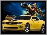Żółty, Camaro, Transformers, Chevrolet