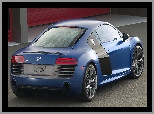 Tył, Niebieskie, Audi R8