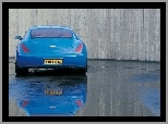 Tył, niebieski, Bugatti EB 118