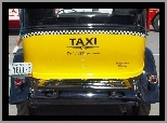tył samochodu, Plymouth, TAXI