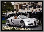 Srebrny, Veyron, Wystawa, Cabriolet