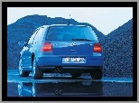 Niebieski, Volkswagen Golf 4