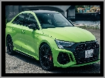 Sedan, Zielone, Audi RS 3