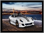 Zmrok, Miasta, 599 GTO, Ferrari, Panorama